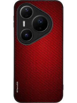 Sonique Carbon Series Back Cover Red (Huawei Pura 80 Pro 5G)