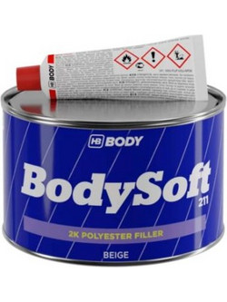 HB BODY 211 Bodysoft Μπεζ - Πολυεστερικός Σιδηρόστοκος 2Κ 380 g