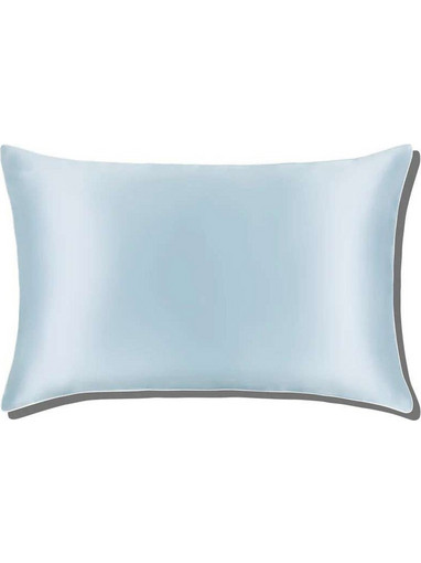 Μαξιλαροθήκη Μεταξένια Silk Passion Lake Blue 1Τμχ 52X72 Espree