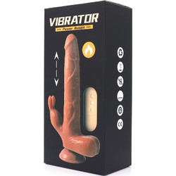 Rabbit Multi Function Realistic Vibration-Thrusting-Rotation-Heating Dildo
