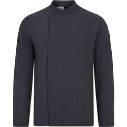 Σακάκι σεφ σκούρο γκρι 100% microfiber Sobbo