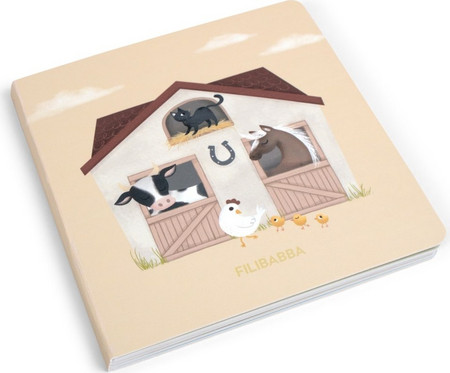 Filibabba - Filibabba Baby Book - Magic Farm - 108.00194