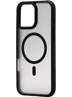Θήκη TPU & PC inos Apple iPhone 16 Pro Max MagFlame Μαύρο N66004