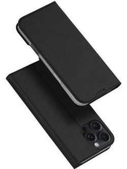 Θήκη Flip Dux Ducis Apple iPhone 16 Pro Max Skin Pro Μαύρο N65784