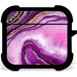 CUSTOM Marble Purple - Airpods 4