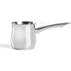 Cook-Shop Μπρίκι από Ανοξείδωτο Ατσάλι σε Ασημί Χρώμα 500ml