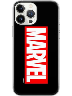 Θήκη Soft TPU Marvel Logo 001 Xiaomi Redmi 12C Μαύρο