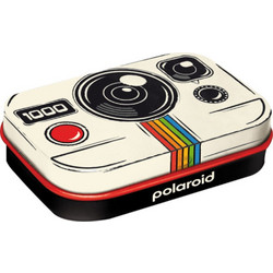 Nostalgic Μεταλλικό κουτάκι με καραμέλες μέντα 15gr Polaroid - Vintage Camera HK Pillendose