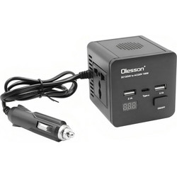 Inverter Αυτοκινήτου 150W για Μετατροπή 12V - 24V DC σε 220V AC με 2 Θύρες USB & 1 Θύρα Type-C - Olesson 1663