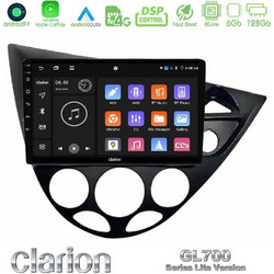 Clarion GL700 Lite Series Ford Focus 1999-2004 (RHD) Ηχοσύστημα Αυτοκινήτου με Οθόνη Αφής 9" & GPS