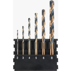 Dewalt DT70828 Impact Σετ 6 Τρυπάνια για Μέταλλο
