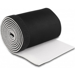 Ταινία νεοπρενίου τύπου Velcro TIES-037, 13.5cm, 1.5m, μαύρη/λευκή