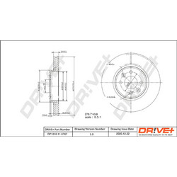 Dr!ve+ Δισκόπλακα - DP1010.11.0767