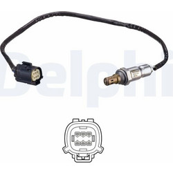 Delphi Αισθητήρας Λάμδα - ES21143-12B1