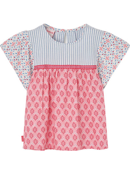 Boboli Poplin blouse combined for girl -BCI (303051 9798) Κορίτσι Collection SU26