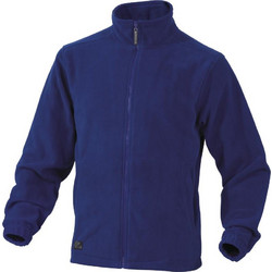 Delta Plus Vernon Ανδρική Ζακέτα Fleece Μπλέ Ρουά