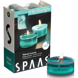 Σετ Διακοσμητικά Κεριά Ρεσώ Spaas με άρωμα Velvet Luxury και διάρκεια καύσης 10 ώρες - 12 τεμάχια