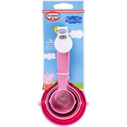 Σετ Μεζούρες Peppa Pig 5 τεμ - Dr. Oetker