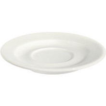 Πιατάκι Καφέ Πορσελάνινο Λευκό 12cm - ID Fine - 6 ΤΜΧ