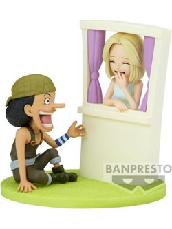 Banpresto WCF Log Stories One Piece Usopp & Kaya 7cm