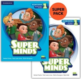 SUPER MINDS STARTER SUPER PACK 1 (SB + WB) 2ND ED