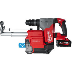 Milwaukee ONEFHXDEL-552C Περιστροφικό Σκαπτικό Πιστολέτο Μπαταρίας 18V με 2 Μπαταρίες