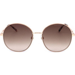 Marc Jacobs 620/S BKU/HA Γυναικεία Γυαλιά Ηλίου Στρογγυλά Μεταλλικά Χρυσά με Καφέ Degradee Φακό