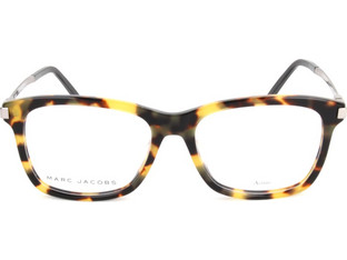 Marc Jacobs MARC140 VJB Ανδρικός Σκελετός Γυαλιών Οράσεως Κοκάλινος Μεταλλικός Ασημί Ταρταρούγα