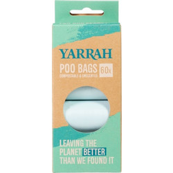 Dog waste bags compostable - Yarrah - 60pcs