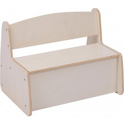 ΠΑΓΚΑΚΙ ΠΑΙΔΙΚΟ ΜΕ ΑΠΟΘ.ΧΩΡΟ RICKI HM18342.01 MDF & ΚΟΝΤΡΑΠΛΑΚΕ ΦΥΣΙΚΟ 63x43x47Υεκ