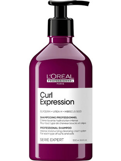 L'Oreal Professionnel Serie Expert Curl Expression Intense Moisturizing Cleansing Cream Σαμπουάν για Όγκο & Επανόρθωση για Σγουρά Μαλλιά 500ml