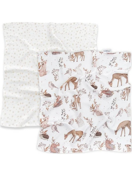 Colorstories Forest Friends Stories Πάνες Αγκαλιάς 50x60cm 2τμχ