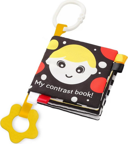 Βιβλιαράκι Contrast Sensory Book Babyono