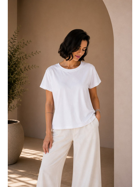 Vicolo Stella top - white