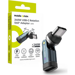 Αντάπτορας USB-C Mobile Origin 240W Rotation 540 CB13 Grey