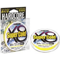 DUEL HARDCORE SUPER COLD-X8 YELLOW ΝΗΜΑ 200m