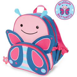 Skip Hop Zoo Pack Butterfly Σχολική Τσάντα Πλάτης Νηπιαγωγείου Ροζ 29-2902001-05