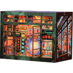 Cutebee Hong Kong Neon Light 3D Book Nook DIY 49 Κομμάτια 13cm QLS01