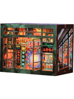 Cutebee Hong Kong Neon Light 3D Book Nook DIY 49 Κομμάτια 13cm