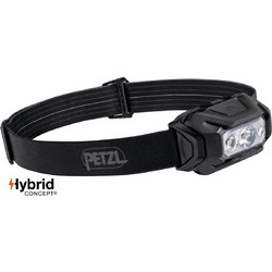 Petzl Aria 2 RGB Μαύρος Φακός Κεφαλής Εργασίας Μπαταρίας Αδιάβροχος IP67 450lm