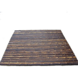 Μαύρο Μπαμπού - Bamboo O 25-30 Καλαμωτή με περαστό σύρμα 150 x 250 εκ. 30297