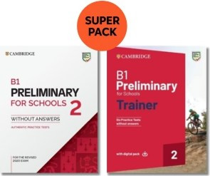 CAMBRIDGE ENGLISH PRELIMINARY FOR SCHOOLS SUPER PACK 1 (PRACTICE TEST & TRAINER)