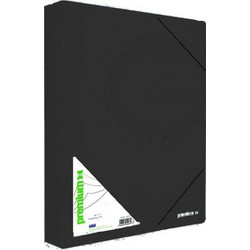 Κουτί με λάστιχο - Premium Μαύρο (25x35x3) - A&G
