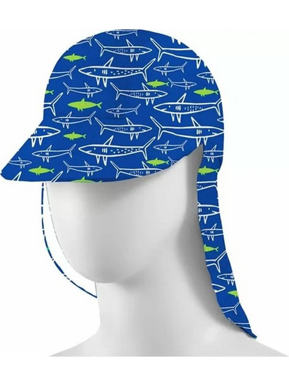 Slipstop Ocean Sharks UV Αντηλιακό Καπέλο Προστασίας 1 τεμάχιο