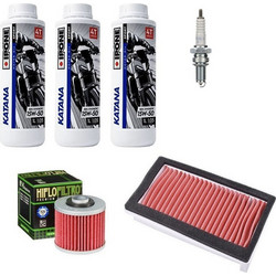 Κιτ Σέρβις Yamaha XT 600E - Λάδι 15W-50 - Φίλτρο Αέρος - Φίλτρο Λαδιού - Μπουζί