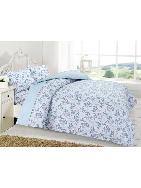 Anna Riska Σετ Κουβερτώριο Υπέρδιπλο 220x240 Premium 5008 Μέντα