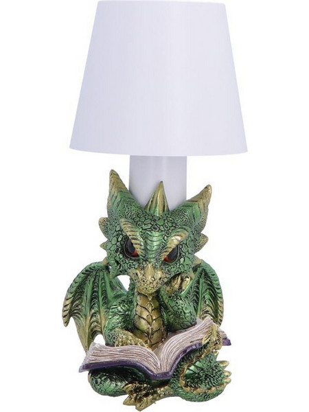 Nemesis Now: Bookwyrm Lamp (U7587b26)