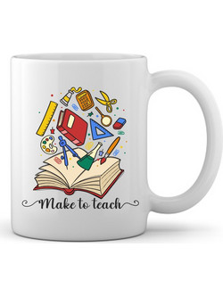 Κεραμική Κούπα Make to Teach