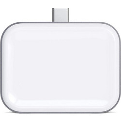 Satechi USB-C Wireless Charging Dock Βάση Φόρτισης σε Γκρι χρώμα για Apple AirPods ST-TCWCDM