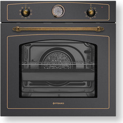 Pyramis 733070 Black Rustic Φούρνος Άνω Πάγκου 73lt 59.5cm